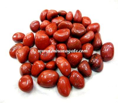 Red Jasper Tumbled Manufacturer Supplier Wholesale Exporter Importer Buyer Trader Retailer in Khambhat Gujarat India